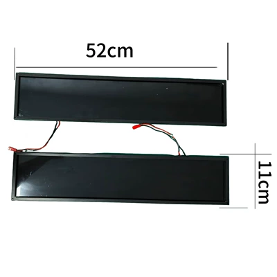 Lcd Black Film Electric Car License – License plate holder/license plate holder