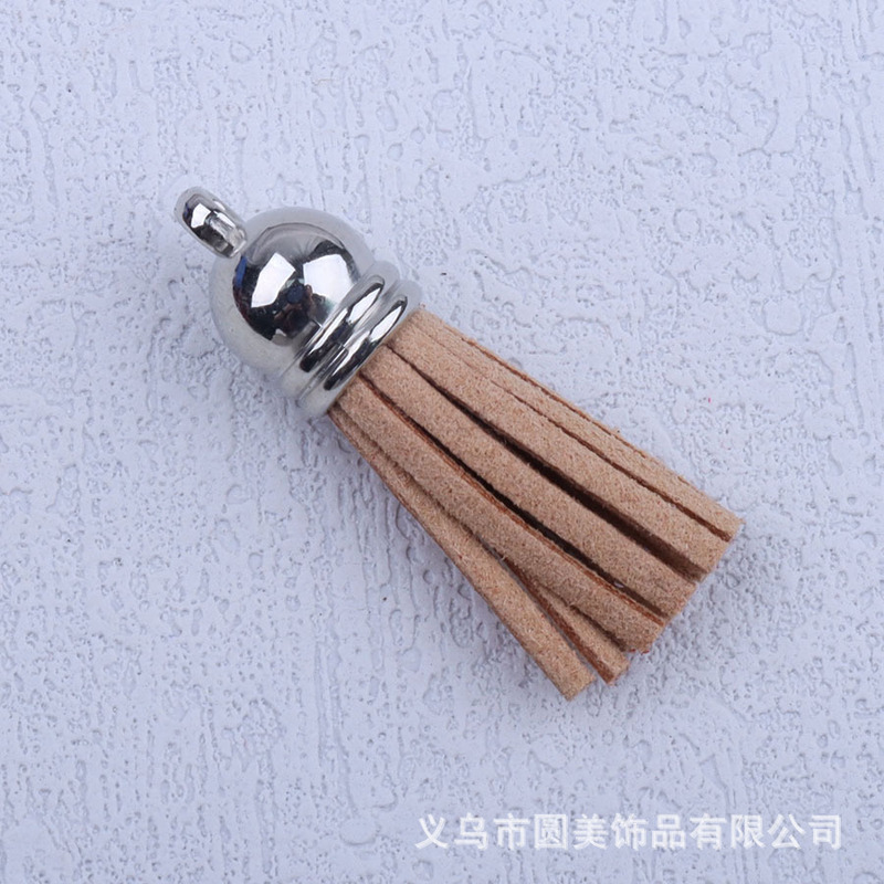 韓国の絨毯のフリンジの鹿の皮のフリンジのDIYの部品のキーはフリンジの服装の補助材料を掛けます。|undefined