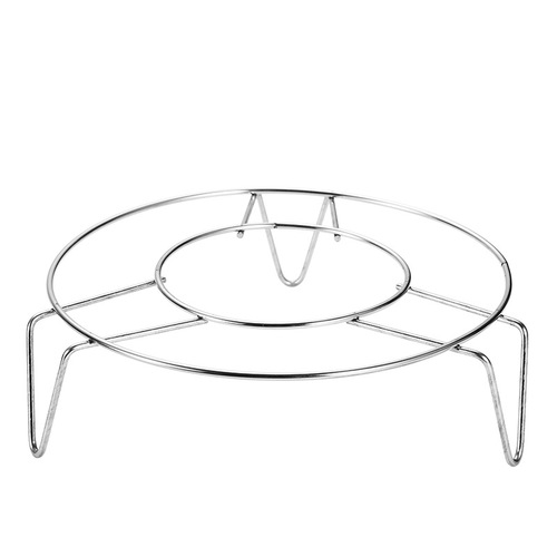 Stainless steel steam rack multi-functional household slice steamer rice cooker three-legged steam grid kitchen gadgets manufacturer wholesale