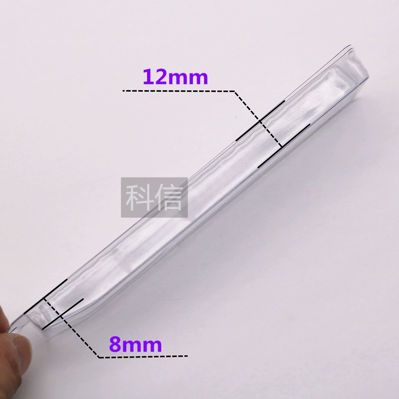 Transparent plastic colorless storage box PVC, watch strap, direct factory sales