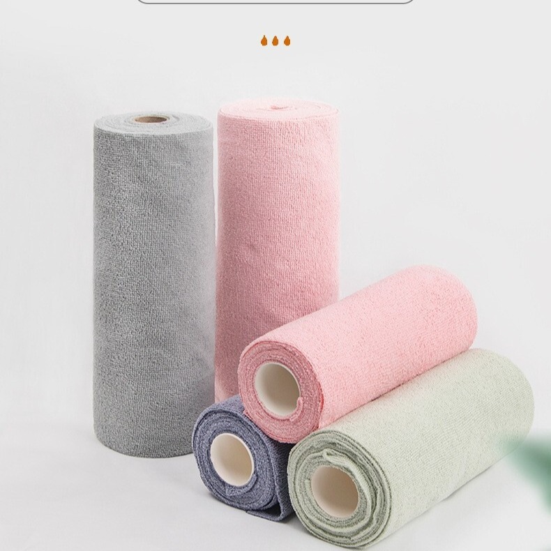 Ikea Cleaning Towel Roll for Whole House Cleaning, Disposable Kitchen Lazy Dishwashing Cloth, Multifunctional Absorbent Dishwashing Towel Wholesale