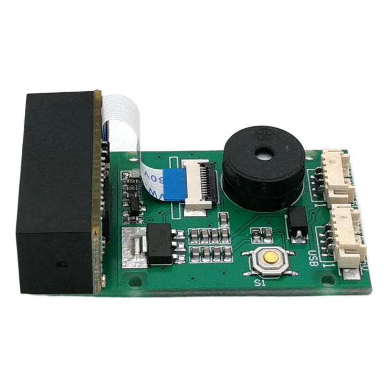 Модуль сканирования штрих-кодов GROW GM67 с поддержкой одномерных и двухмерных сканеров, встроенный сканирующий модуль с несколькими интерфейсами для связи.