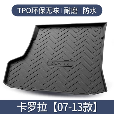 Car Interior Accessories Car Interior | Trunk Mat - corolla-09-13-exclusive-3d-stereo-high-edge-10090