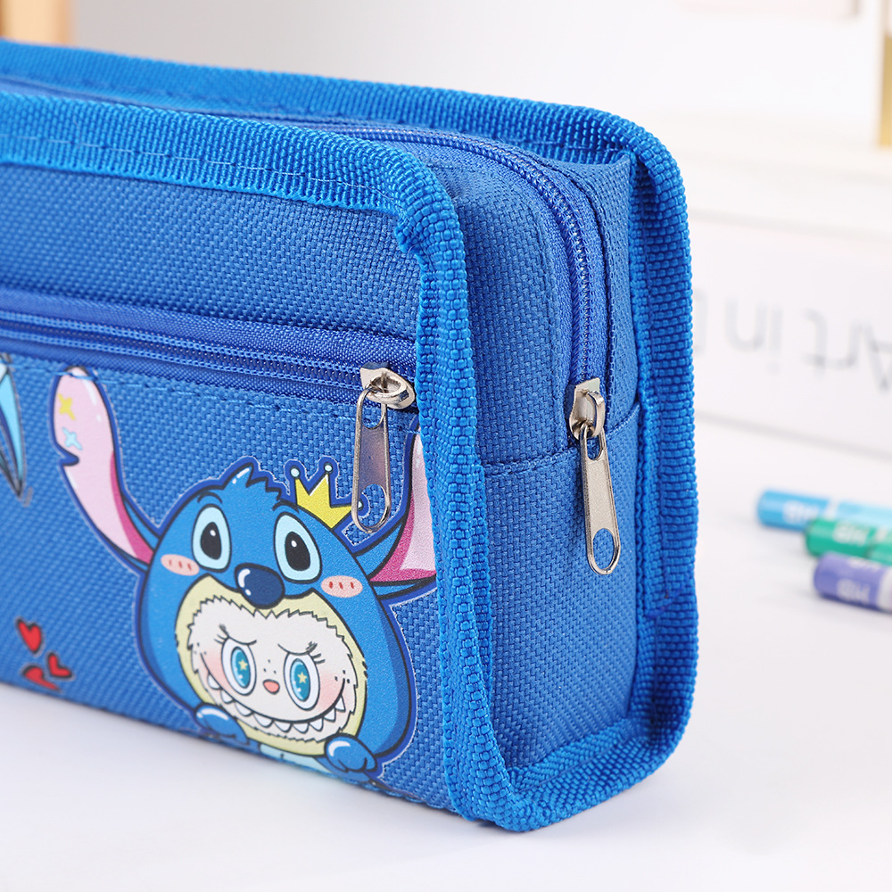 square cartoon cute rabbit for students