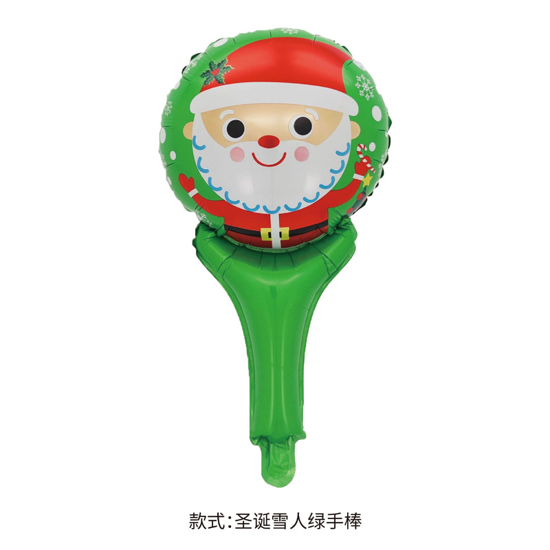 クリスマスのクリスマスツリーの老人雪だるまは棒のカチューシャの装飾品を持っています。|undefined