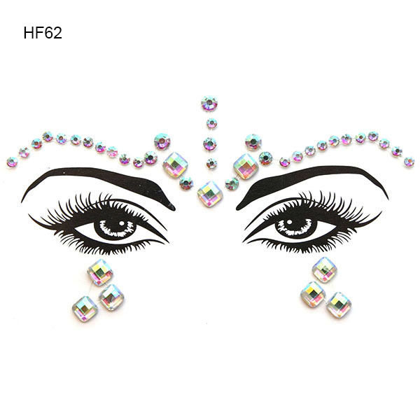 Crystal face sticker ˮü걦ʯ곧