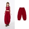 Burgundy work pants [B173]