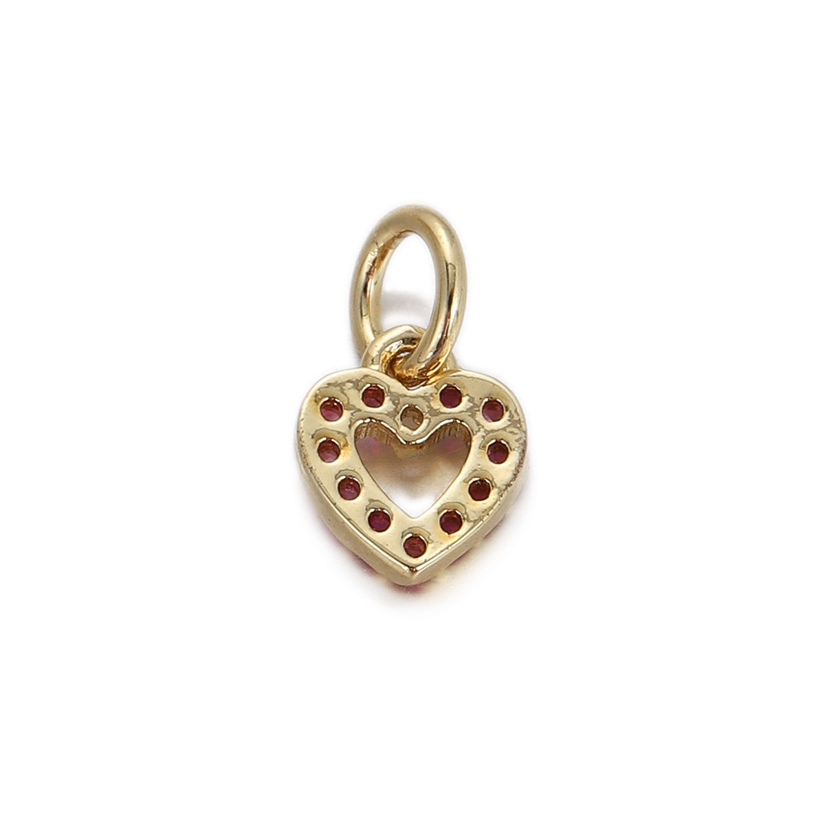 5g Weight Pendant, Chain Jewelry Making Type Copper Chain Material 1 Piece Quantity Holiday, Daily Occasion Copper Material Portrait, Heart Shape Pattern Unisex Gender Plating Design Retro, Simple Style Style 1 Piece Copper Portrait Heart Shape Pendant Chain 38