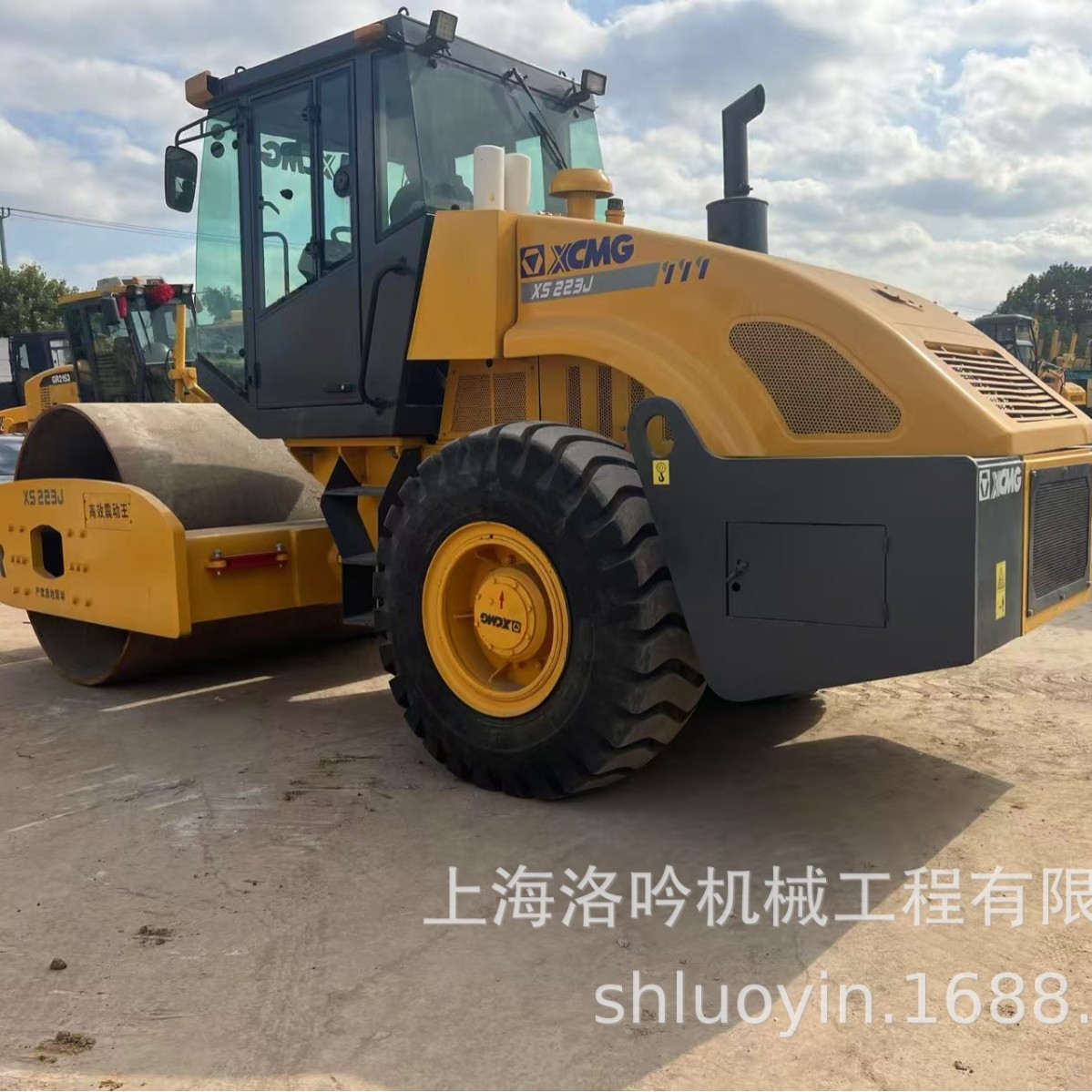 XCMG XS223 rodillo vibratorio de barra horizontal     22 toneladas de rodillos XCMG se pueden exportar a África