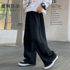 男児ズボン春秋2025新型子供運動広脚ズボンの中の大童衛ズボンのカジュアルズボンの洋風がかっこいいです。