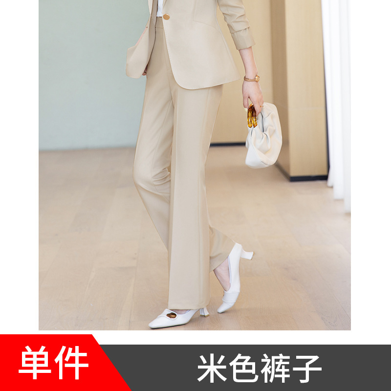 西装外套女秋2025新款美容师西服店长工装酒店前台工作服职业套装|undefined