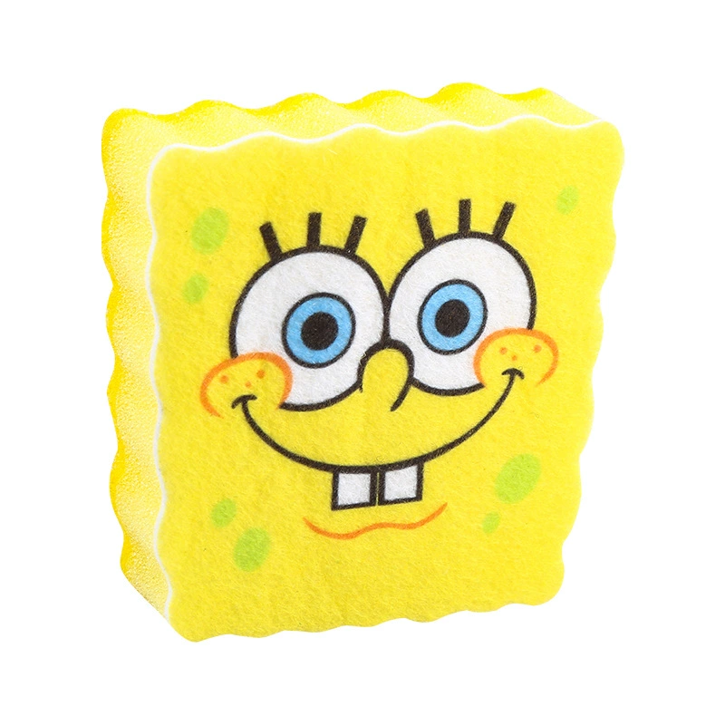 Детская губка, двусторонняя картина brush
