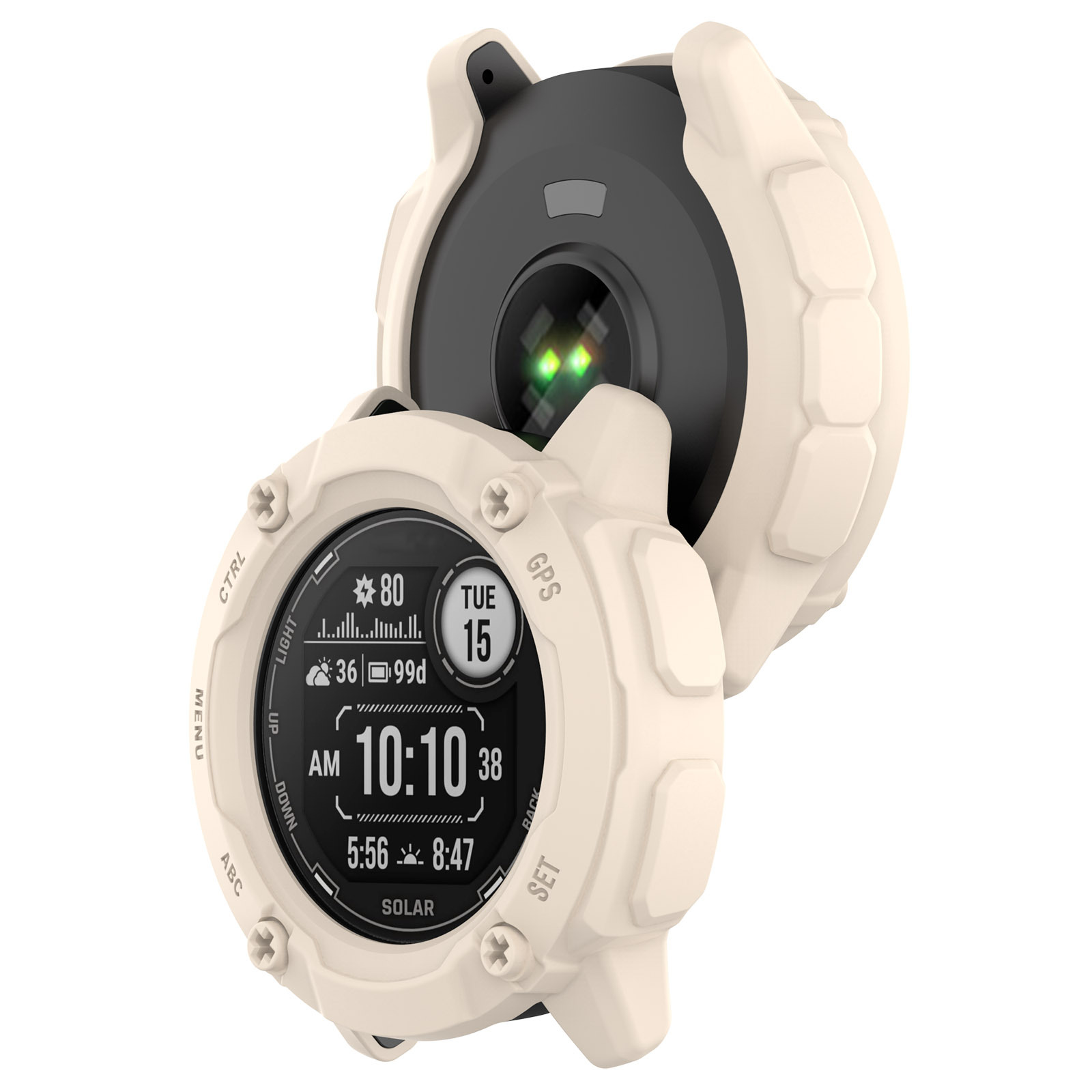 Suitable for Garmin instinct 2X protective case. Garmin Instinct 2X skeletonized armor watch case undefined