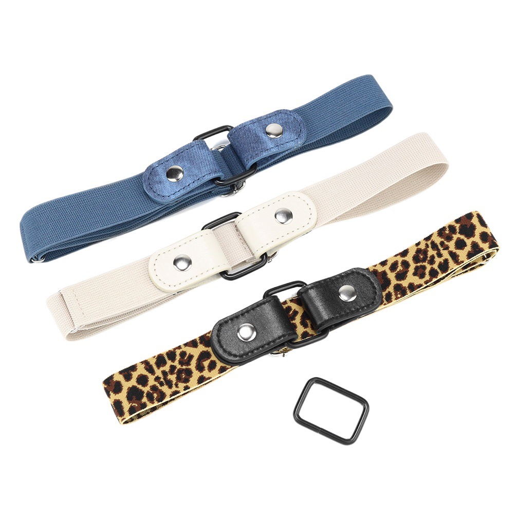 Tiktok cinturón perezoso invisible pantalones gordo cambio artefacto fino jeans sin costuras con banda elástica cinturón de mujer