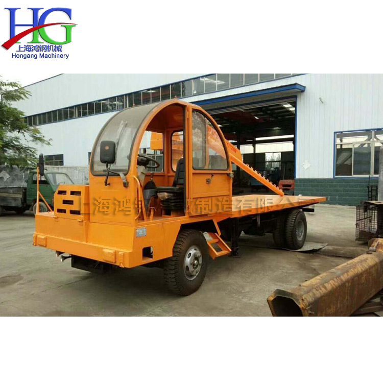 建筑装修楼板运输车 楼板钢板提升装卸车 前后驱动四不像装载车