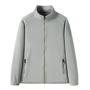 2024 Outdoor Austrian Fleece Fleece Men's Tops Warm Windproof Mountaineering Hiking Sports Jackets Women's Cross-Border Wholesale