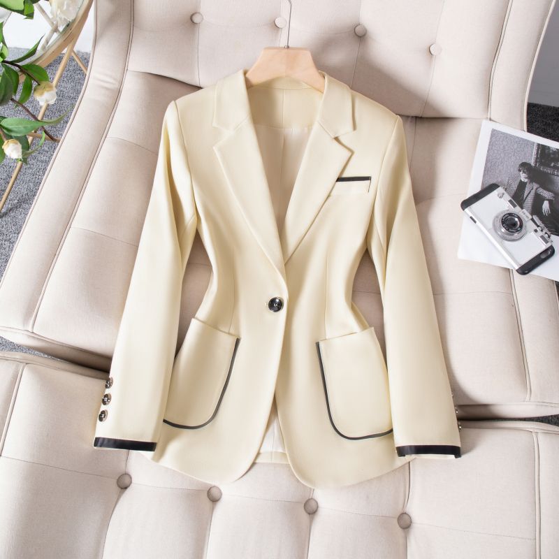 Elegant Suit Jacket Women's high-grade Spring New slim formal wear professional top high-end casual women's suit