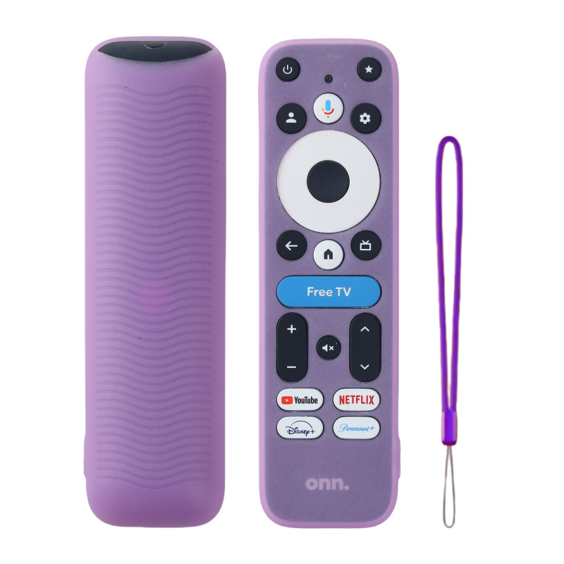 适用2025沃尔玛 onn Google TV box 4K pro 遥控器保护套硅胶镂空|undefined