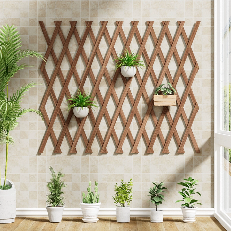 Открытый антикоррозийный деревянный забор телескопический деревянный забор из ротанга садовый забор ограждение стены декоративная сетка подставка для цветов