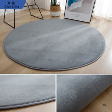 短毛绒床边垫子垫吊篮圆儿童房圆形椅电脑椅地毯客厅卧室新品转毯