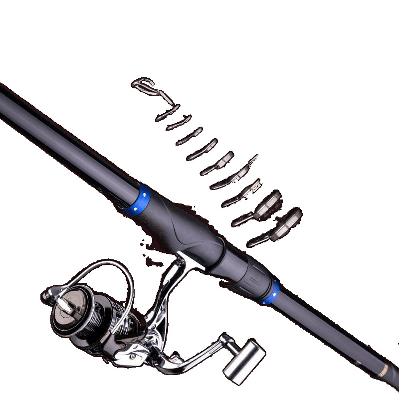 El dios de la guerra de la mano de dos propósitos de la varilla de arco de carbono ultra ligero y duro gran anillo conductor deslizante flotante de largo alcance conjunto de la varilla de arco de arco de arco de comercio exterior