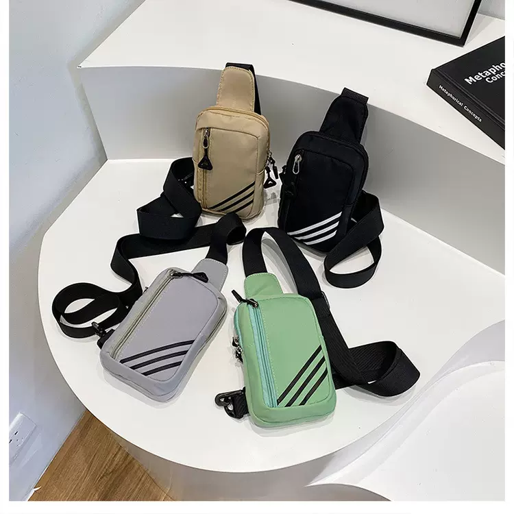 时尚百搭胸包腰包女士休闲高颜值气质誉鼎单肩斜挎包新款潮休闲包