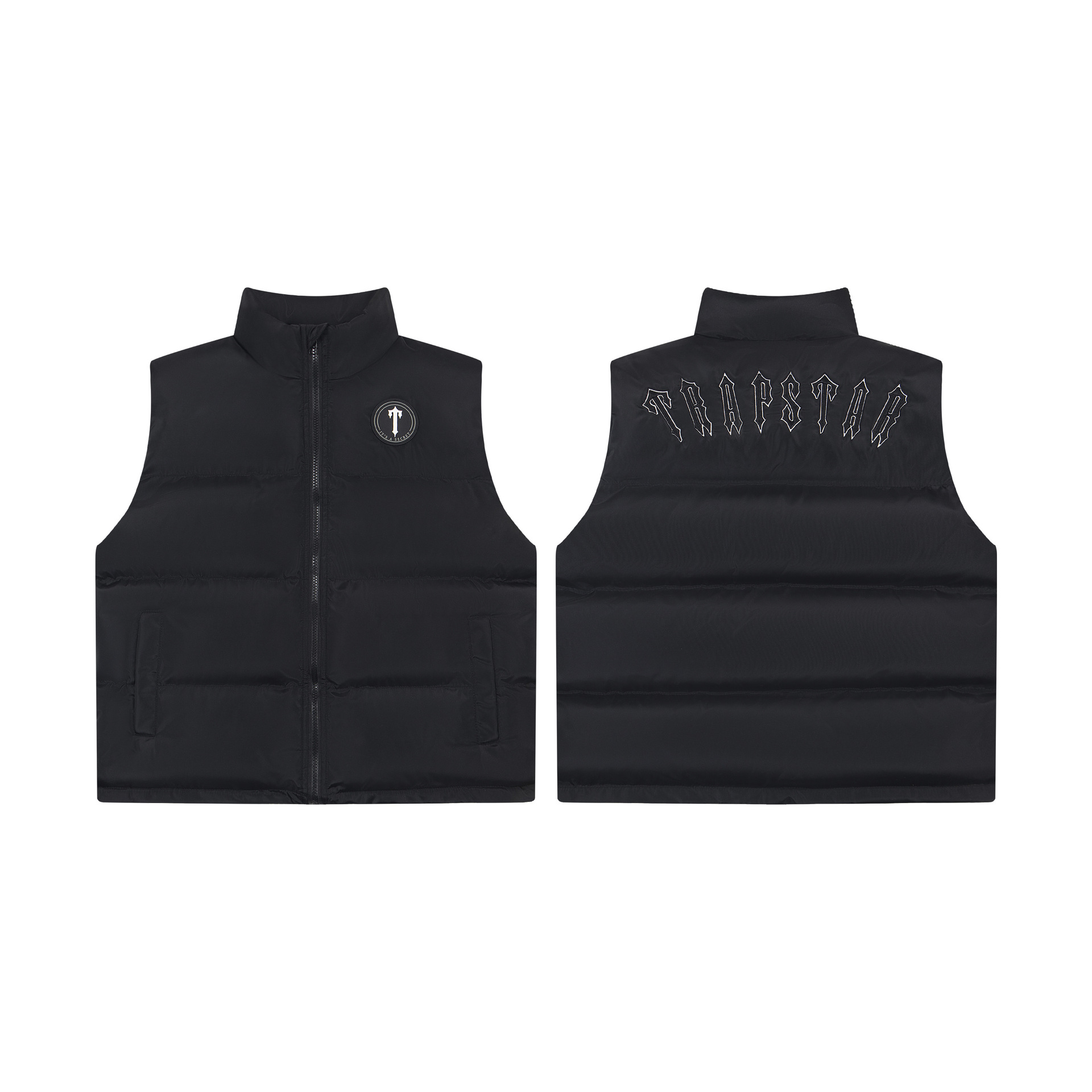 Trapstar Irongate Puffer Vest Black