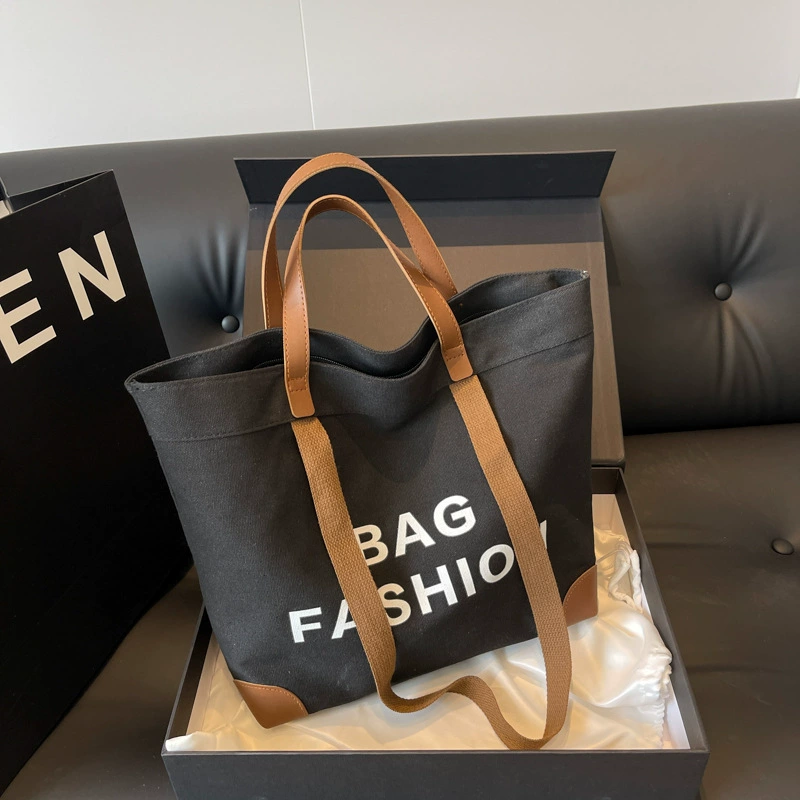 Capacious summer shopping bag, one-shoulder bag, 2023