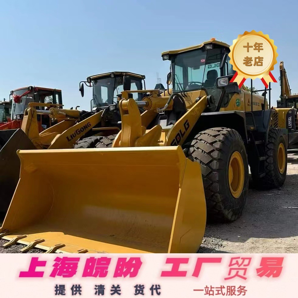 原装出口二手徐工50装载机/出售 柳工 临工 50 60 70型侧翻铲车