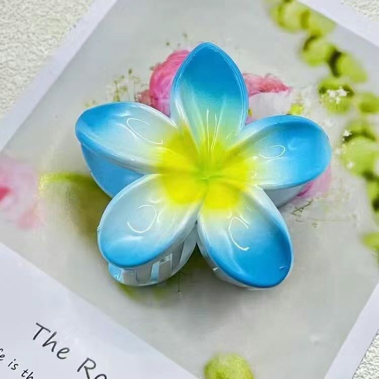 Flores de huevo de color azul (8cm)