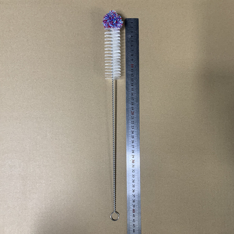 Cepillo de botella cepillo de algodón cepillo de botella de leche botella de vidrio cepillo de limpieza antiarañazos cepillo de nylon cocina transfronteriza Venta caliente botella de soda