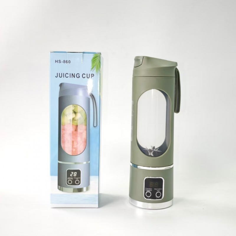 12 cuchillos transfronterizos taza de jugo portátil multifuncional taza de acompañamiento de usuario doméstico taza de máquina de jugo exterior mezclador automático