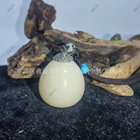 Будда Фрукты Оптовая продажа Белый Будда Фрукты Готовые подвески Пустые Фрукты Бодхи Чистая ручная полировка Шакья Бодхи