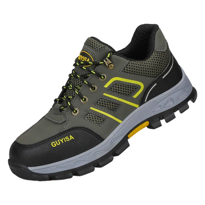 Мужские защитные ботинки, противоударные, с защитой от проколов, рабочие ботинки со стальным носком, оптом, удобные, износостойкие, зимние защитные функциональные ботинки