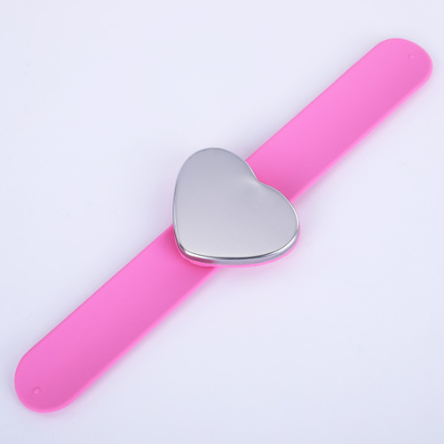Recommended Hair Magnet Wrist Strap Silicone Tap Tap Band for Hair Styling, Hair Clip with Clipper for Wrist, Heart Shape
