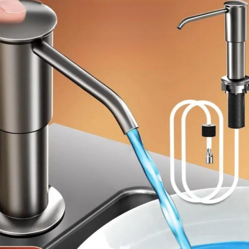 Dispensador Multiuso de Jabón para Fregadero de Cerámica para Cocina