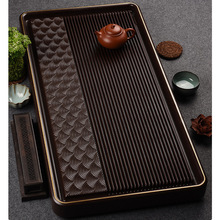 电木茶盘功夫茶具轻奢家用现代简约茶台电胶木茶海茶托盘