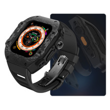 碳纤AppleWatch8苹果手表改装壳iWatchS8S7S6手表壳iWatch改装壳