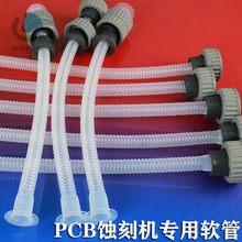 采用进口优质聚四氟乙烯PTFE铁氟龙塑料王树脂挤压烧结而成软管厂