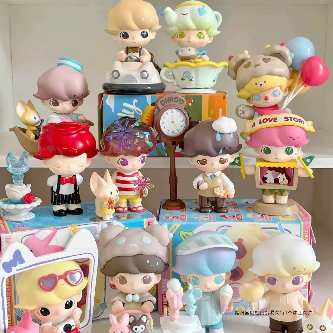 Mini collectible figure (Popmart) Japanese‑style kawaii, blind‑box & mixed sets, lightweight 0.003 kg