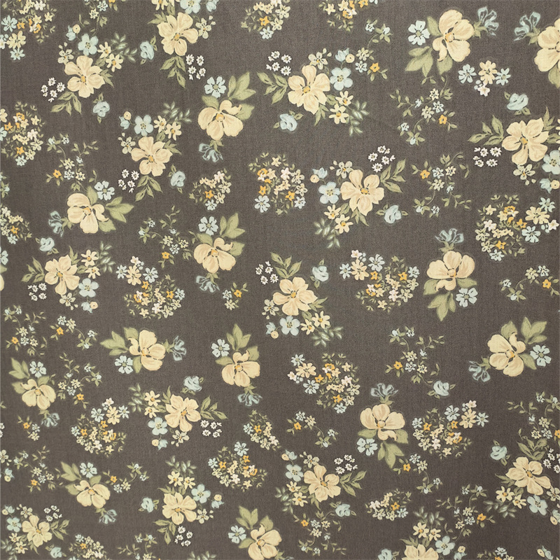 1.6米花卉精梳布料 被套纯棉斜纹面料 碎花卡通全棉布料现货批发