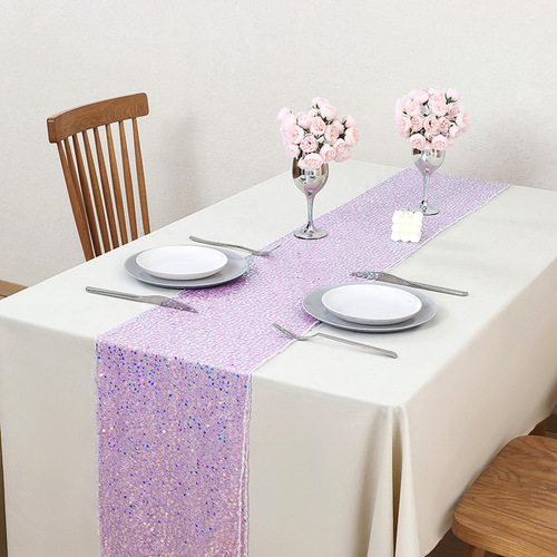 Manufacturer wholesale glitter table flags, cross-border best-selling birthday wedding party hotel banquet decoration and arrangement glitter table flags