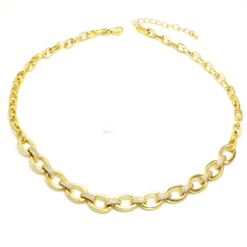 Copper 18K Gold Plated Inlay Infinity Heart Shape Smile Face Zircon Necklace display picture 9