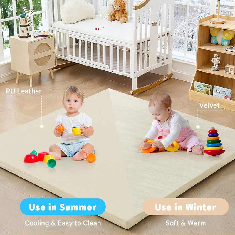 Cross-Border Thickened Sponge Carpet, Living Room Children's Crawling Play Mat, Sleeping Floor Mat, Bedroom Mattress, Floor Soft Cushion Cross-Border Thickened Sponge Carpet, Living Room Children's Crawling Play Mat, Sleeping Floor Mat, Bedroom Mattress, Floor Soft Cushion