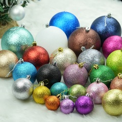 アマゾンクリスマス装飾品キラキラプラスチックボールデパート吊り下げクリスマスボールクリスマスツリー吊り下げ