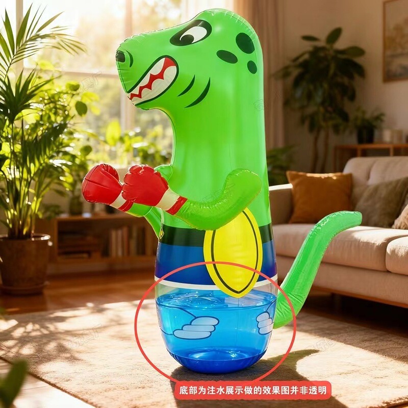 Children's Large Boxing Sandbag Inflatable Thickeneded Tumbler Dinosaur Toy Indoor Fighting Exercise Girl Puzzle Children's Large Boxing Sandbag Inflatable Thickeneded Tumbler Dinosaur Toy Indoor Fighting Exercise Girl Puzzle