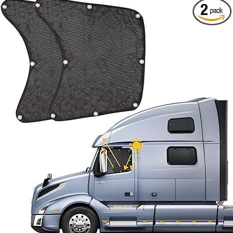 Cross-border truck sunshade is suitable for motorhomes to provide anti-glare and UV protection for truck drivers