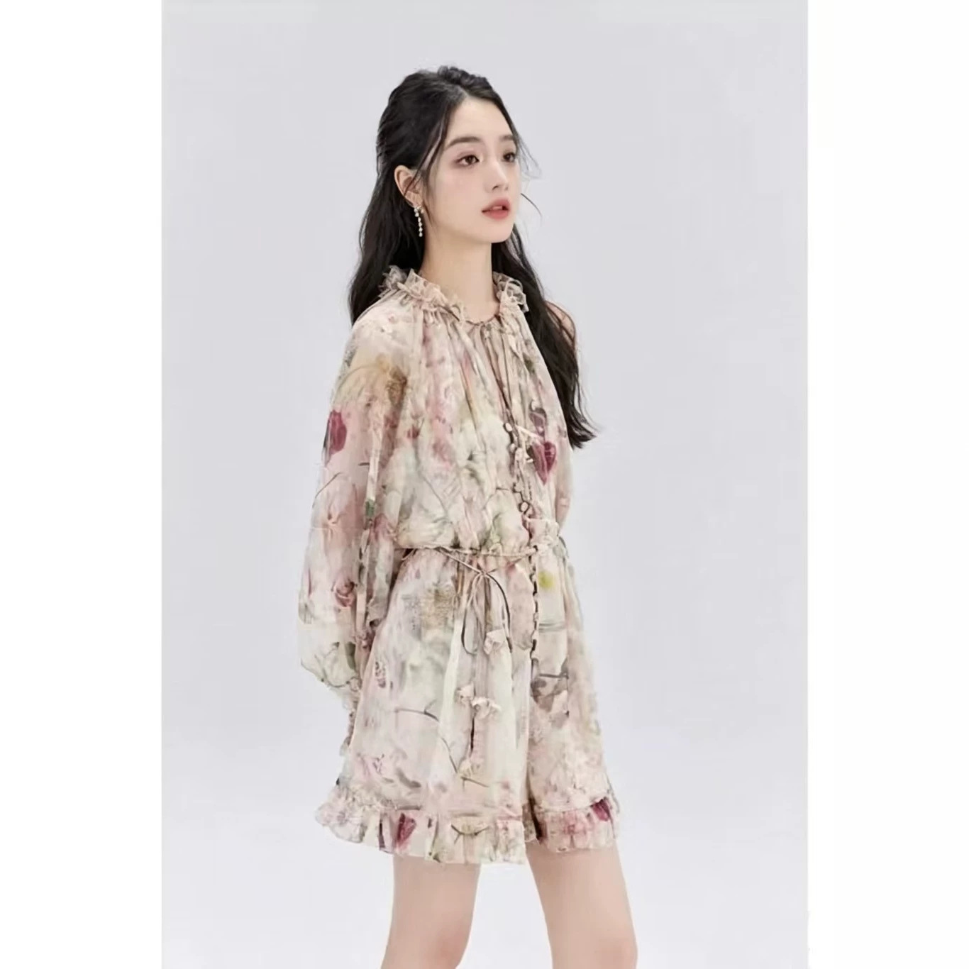 2026 Summer New Arrival French Gentle Style High-End Exquisite Chic and Beautiful Retro Floral Dress for Women