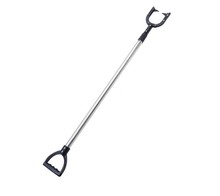 防暴脚叉可伸缩不锈钢抓捕器校园安保器材保安安防防暴反恐装备