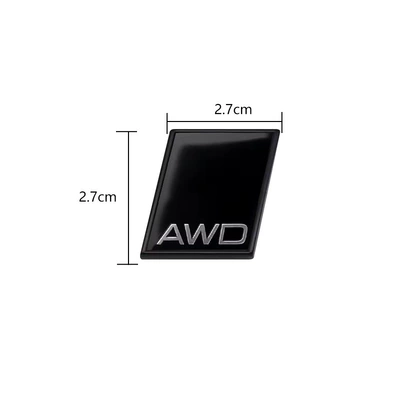Car logo, S90 Xc40 Modified Trunk - awd-black